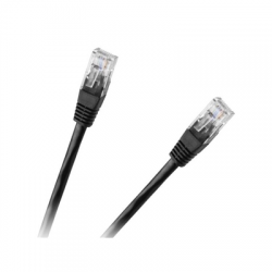 Kabel UTP 8c CCA Patchcord cat.6e 1,5m czarny-63668