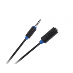 Kabel JACK 3.5 wtyk -gniazdo 5m Cabletech standard-63865