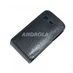Futerał skórzany Samsung S5300 Galaxy Pocket czar-6409