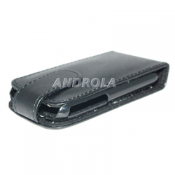 Futerał skórzany Samsung S5300 Galaxy Pocket czar-6411