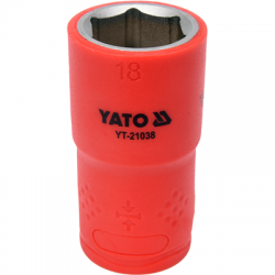 Nasadka 18mm 1/2 izolowana 6-kąt VDE YATO-64113