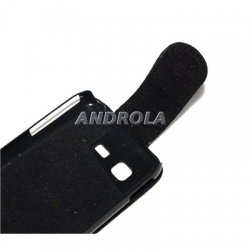 Futerał skórzany Samsung S5300 Galaxy Pocket czar-6413