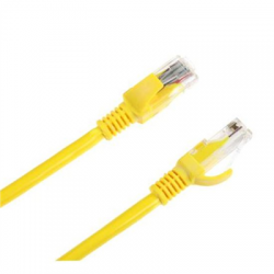 Kabel sieciowy UTP wtyk-wtyk RJ45 1m żółty-64624