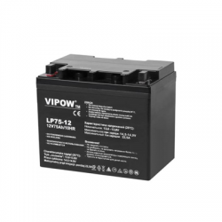 Akumulator żelowy 12V 75Ah Vipow-64963