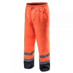 Spodnie robocze wodoodporne pomarańczowe L NEO -66371