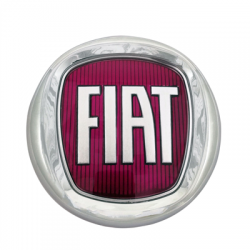 Emblemat logo znaczek Fiat 120mm czerwony-66534
