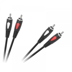 Kabel 2 RCA - 2 RCA CHINCH 5m Cabletech Eco-Line-67433