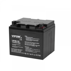 Akumulator żelowy 12V 40Ah VIPOW-67966