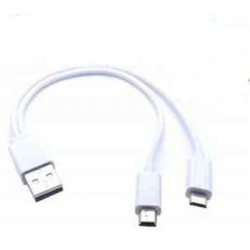Adapter USB microusb miniusb 2 w 1 Nokia Samsung-69822