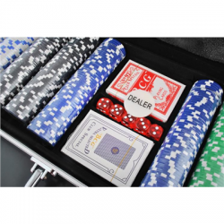 Zestaw do pokera poker 500 żetonów walizka-70097