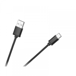 Kabel USB - wtyk USB-C czarny M-Life-71186