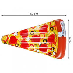 Materac dmuchany pizza 165x110x17cm-75861