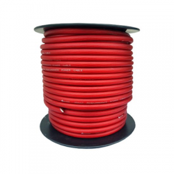 Kabel zasilający 8mm czerwony 1m-75880