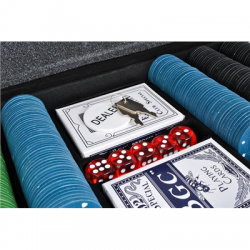 Zestaw do pokera 500 żetonów basic-76577
