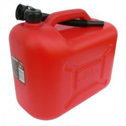Kanister na paliwo z lejkiem plastik czerwony 20L-77209