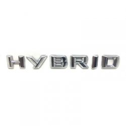 Emblemat napis logo HYBRID 130x15mm-78128
