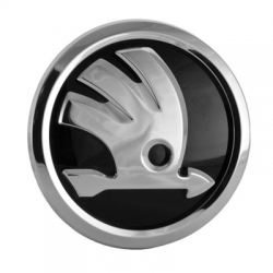 Emblemat znaczek logo SKODA 3D 80mm-78171