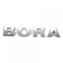 Emblemat znaczek logo napis litery BORA 25mm VW-78173
