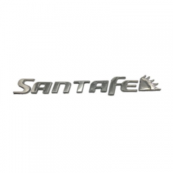 Emblemat znaczek logo napis Santafe 210x23 Hyundai-78279