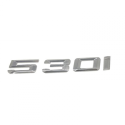 Emblemat znaczek logo napis 530i 155x22mm BMW-78306