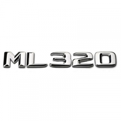 Emblemat znaczek logo napis ML320 170x24 Mercedes-78320