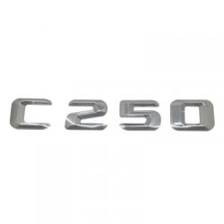 Emblemat znaczek logo napis C250 147x24mm Mercedes-78354