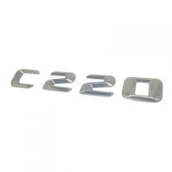 Emblemat znaczek logo napis C220 157x24mm Mercedes-78361