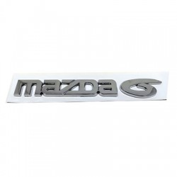 Emblemat znaczek logo napis MAZDA6 143x27mm-78423