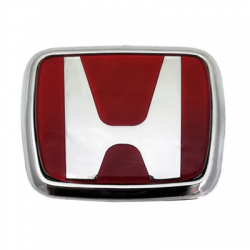 Emblemat znaczek logo HONDA 68x56mm czerwony 91-00-78520