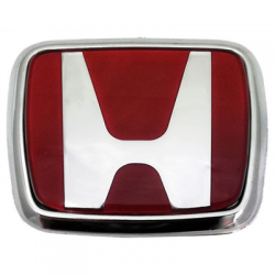Emblemat znaczek logo HONDA 72x60mm czerwony 91-00-78526