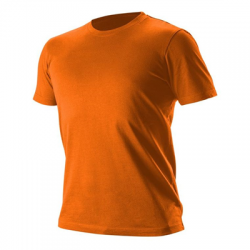 Koszulka T-shirt bawełna pomarańczowy L NEO-79078