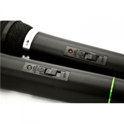 Zestaw karaoke 2 mikrofony bezprzewodowe-79622