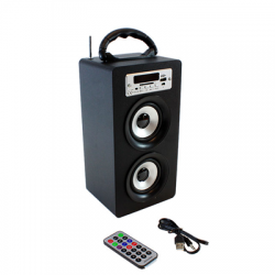 Głośniik bluetooth radio mp3 USB AUX SD FM karaoke-79744