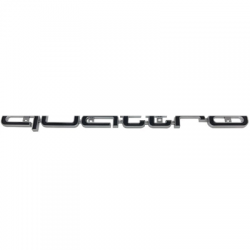 Emblemat znaczek logo napis QUATTRO 420x35cm Audiu-79794