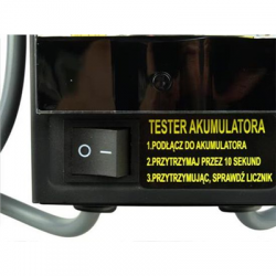 Tester analogowy miernik akumulatorów 6/12V Geko-80373