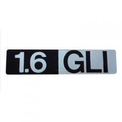 Emblemat znaczek logo napis 1.6GLI Polonez 127x30-81023