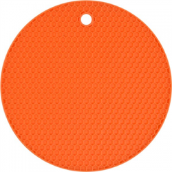 Podkładka pod garnek silikonowa 175mm pomarańczowa-81873
