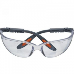 Okulary ochronne poliwęglanowe białe soczewki NEO-83977