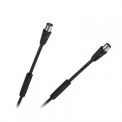 Kabel TV - Video czarny z filtrami 2,5m-85461