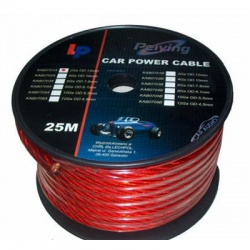 Kabel samochodowy 6Ga OD 8mm CU 25m-85517