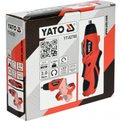 Wkrętak akumulatorowy 3.6V 1.3Ah Yato-85903
