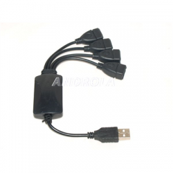 Hub USB 4 porty rozdzielacz na kablu-8790