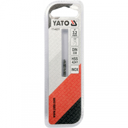 Wiertło do metalu inox 3.2mm HSS premium Yato-90949