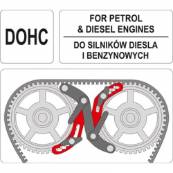Blokada rozrządu benzyna diesel DOHC Yato-91214