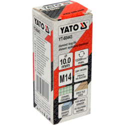 Wiertło do gresu 10mm M14 diamentowe Yato-91650