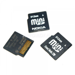 Karta pamięci miniSD 512MB-9491