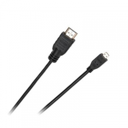 Kabel wtyk HDMI typ A - wtyk mikro HDMI typ D 1.8m-94997
