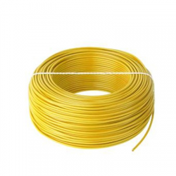 Kabel Przewód LgY 1x0,75 H05V-K żółty 100m-95000