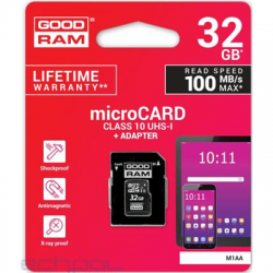 Karta pamięci microSD 32GB UHS-I adapter Goodram -95587