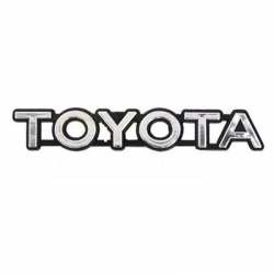 Emblemat znaczek logo napis Toyota 140x35mm-96828